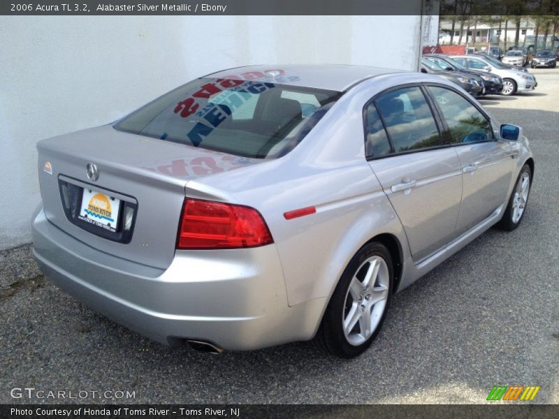 Alabaster Silver Metallic / Ebony 2006 Acura TL 3.2