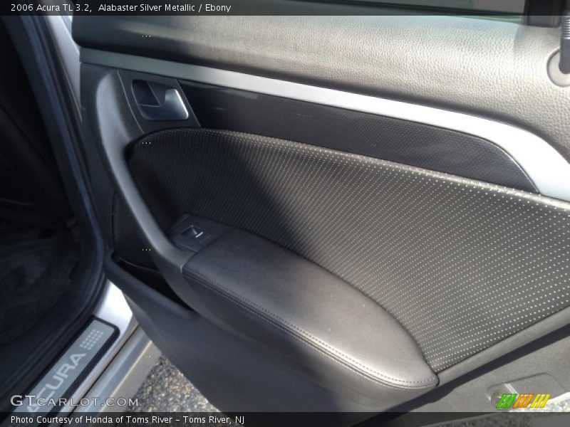 Alabaster Silver Metallic / Ebony 2006 Acura TL 3.2