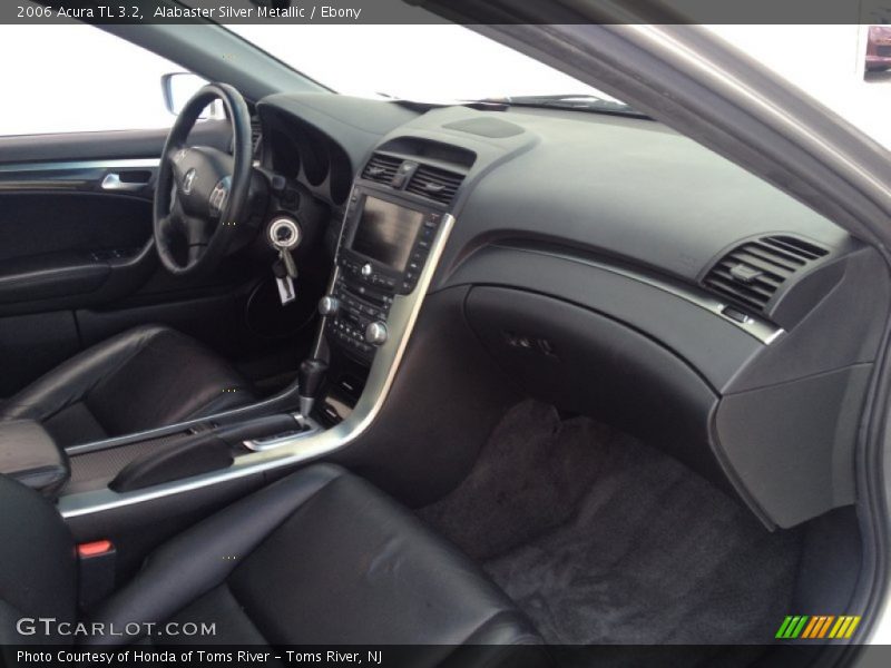 Alabaster Silver Metallic / Ebony 2006 Acura TL 3.2