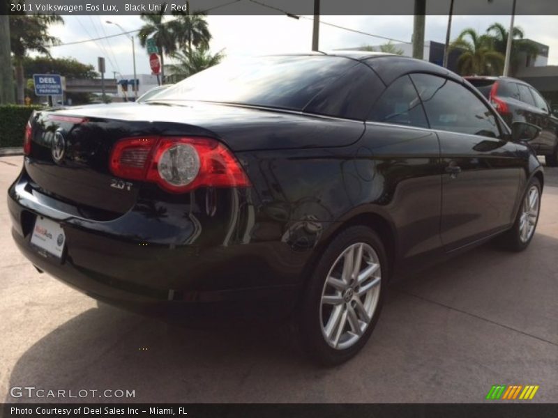 Black Uni / Red 2011 Volkswagen Eos Lux