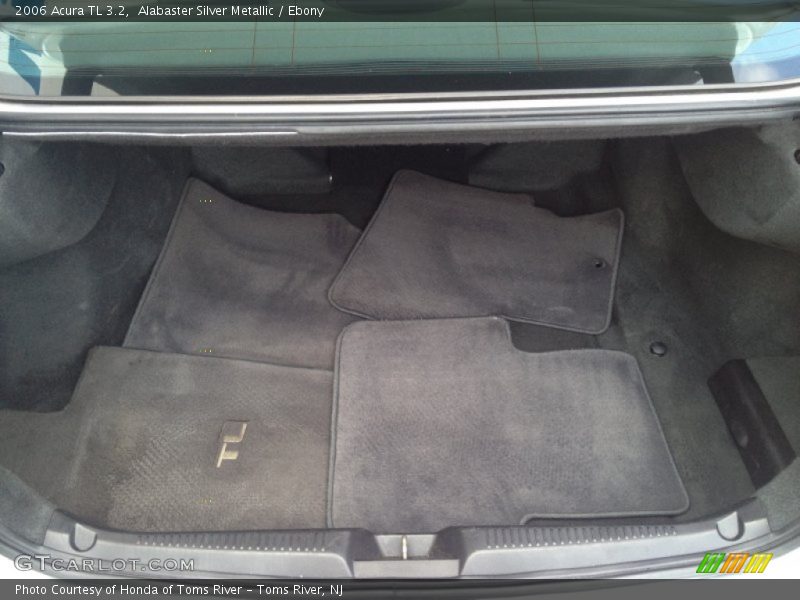 Alabaster Silver Metallic / Ebony 2006 Acura TL 3.2