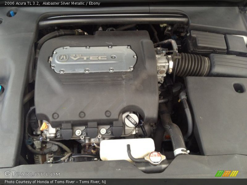 Alabaster Silver Metallic / Ebony 2006 Acura TL 3.2