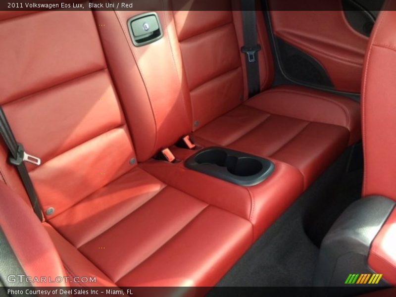 Rear Seat of 2011 Eos Lux