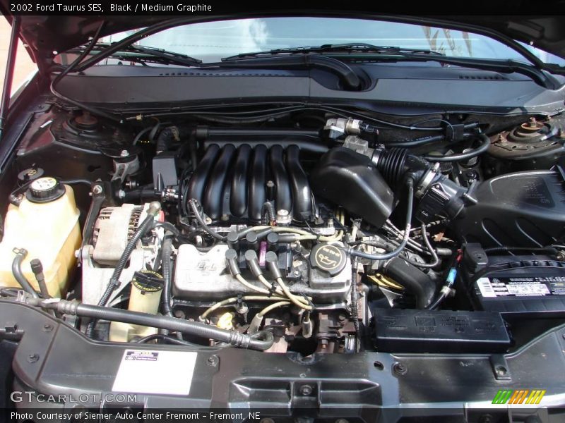 Black / Medium Graphite 2002 Ford Taurus SES