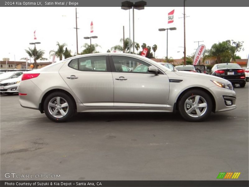Satin Metal / Beige 2014 Kia Optima LX