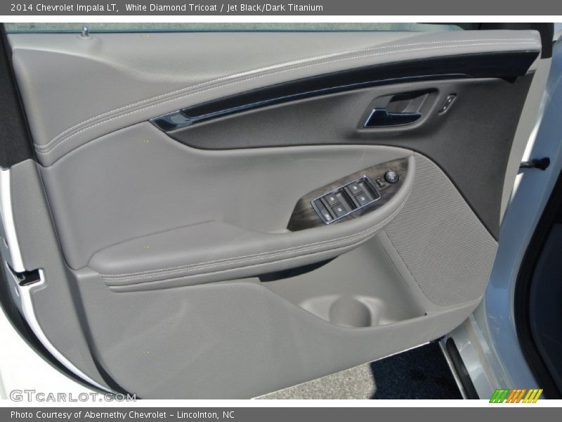 White Diamond Tricoat / Jet Black/Dark Titanium 2014 Chevrolet Impala LT