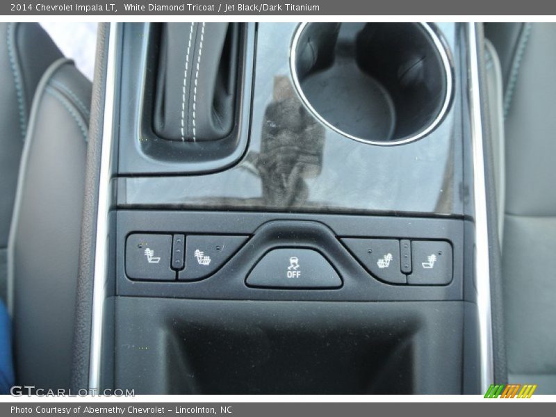 White Diamond Tricoat / Jet Black/Dark Titanium 2014 Chevrolet Impala LT