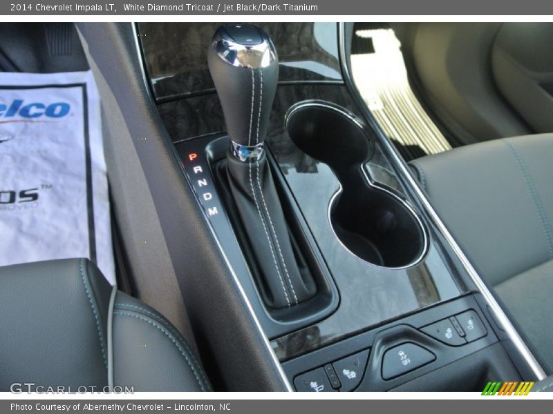 White Diamond Tricoat / Jet Black/Dark Titanium 2014 Chevrolet Impala LT