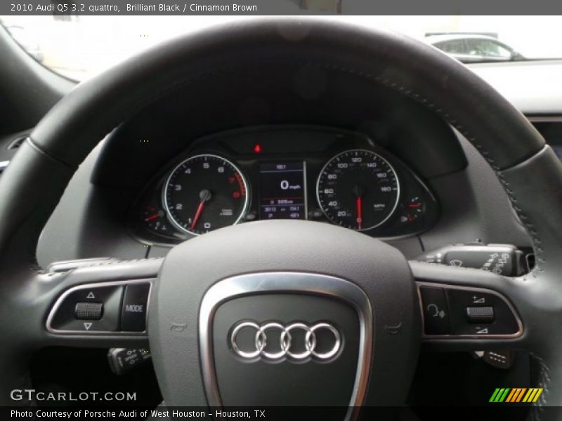 Brilliant Black / Cinnamon Brown 2010 Audi Q5 3.2 quattro