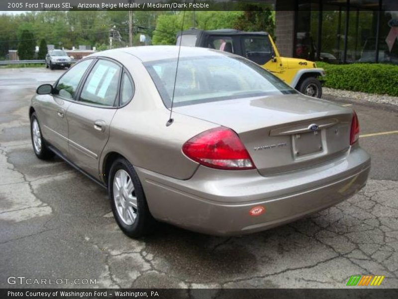 Arizona Beige Metallic / Medium/Dark Pebble 2005 Ford Taurus SEL