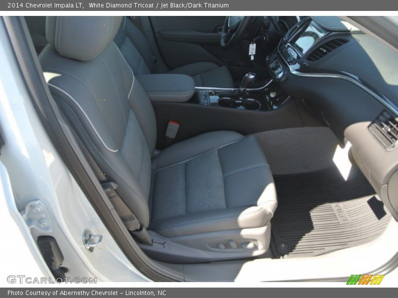 White Diamond Tricoat / Jet Black/Dark Titanium 2014 Chevrolet Impala LT