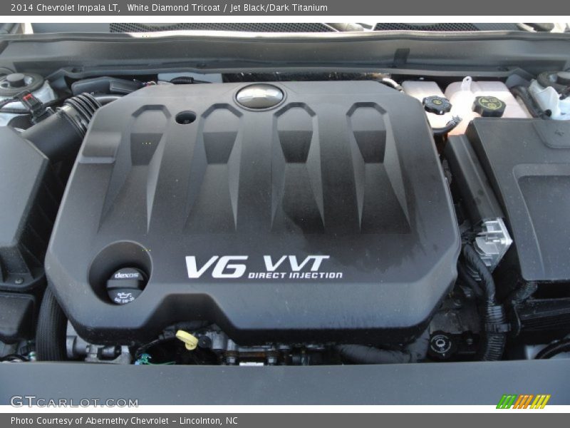 White Diamond Tricoat / Jet Black/Dark Titanium 2014 Chevrolet Impala LT