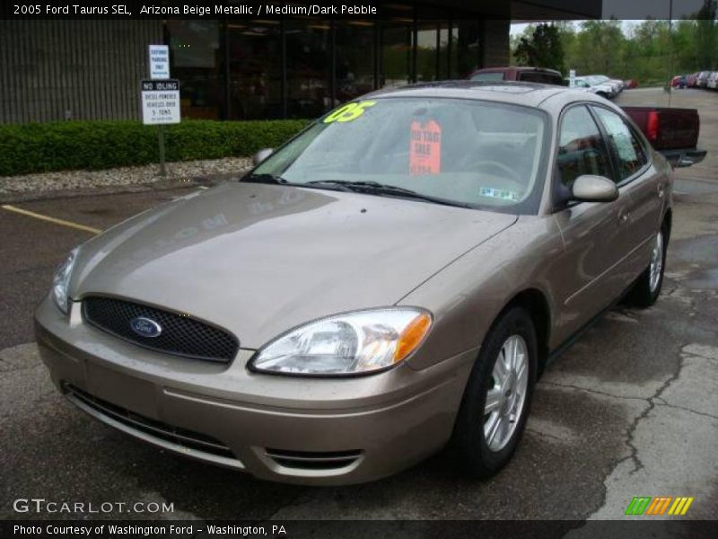 Arizona Beige Metallic / Medium/Dark Pebble 2005 Ford Taurus SEL