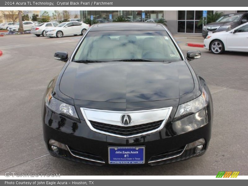 Crystal Black Pearl / Parchment 2014 Acura TL Technology