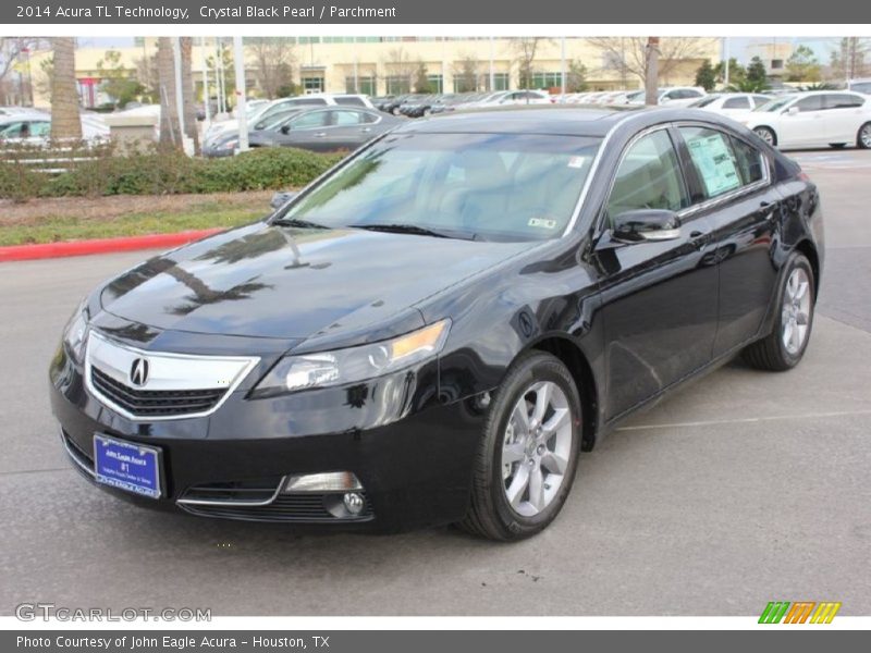 Crystal Black Pearl / Parchment 2014 Acura TL Technology