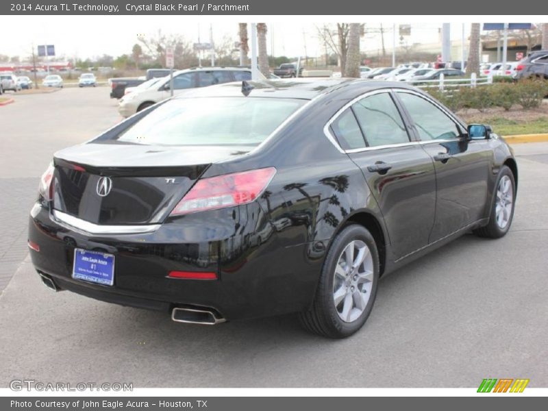 Crystal Black Pearl / Parchment 2014 Acura TL Technology