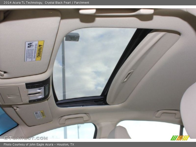 Crystal Black Pearl / Parchment 2014 Acura TL Technology