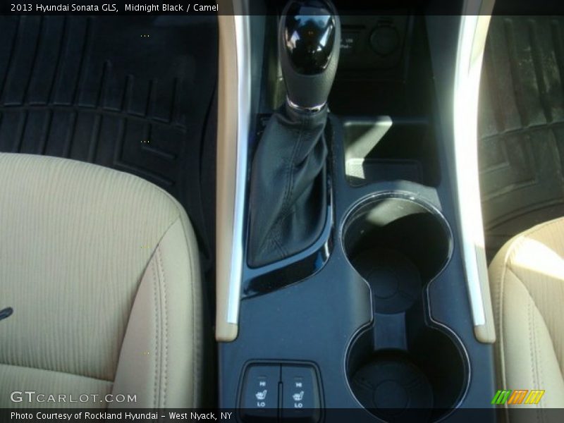 Midnight Black / Camel 2013 Hyundai Sonata GLS