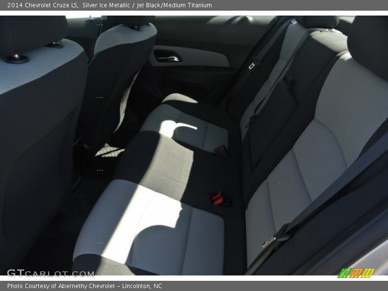 Silver Ice Metallic / Jet Black/Medium Titanium 2014 Chevrolet Cruze LS