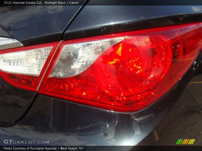 Midnight Black / Camel 2013 Hyundai Sonata GLS