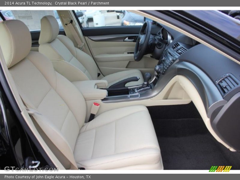 Crystal Black Pearl / Parchment 2014 Acura TL Technology