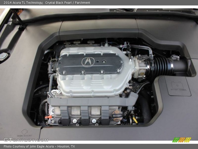Crystal Black Pearl / Parchment 2014 Acura TL Technology