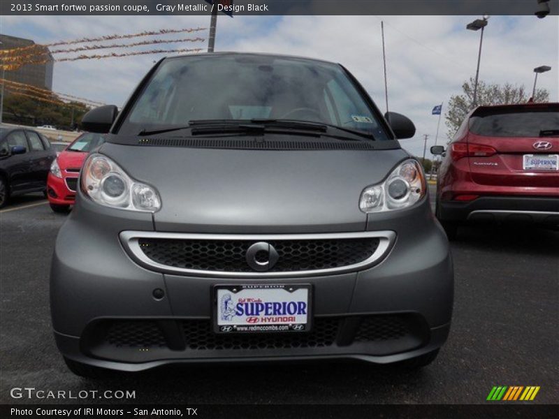 Gray Metallic / Design Black 2013 Smart fortwo passion coupe