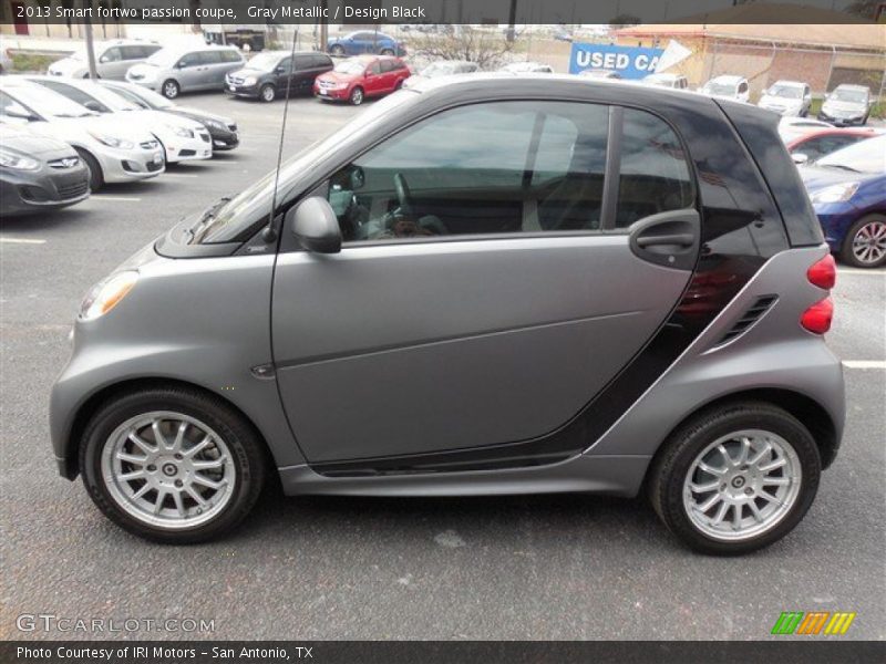 Gray Metallic / Design Black 2013 Smart fortwo passion coupe