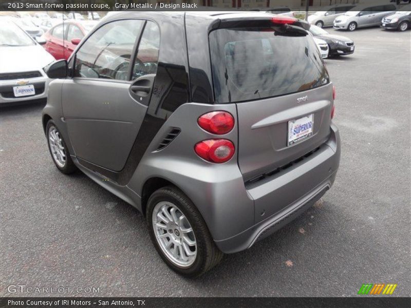 Gray Metallic / Design Black 2013 Smart fortwo passion coupe