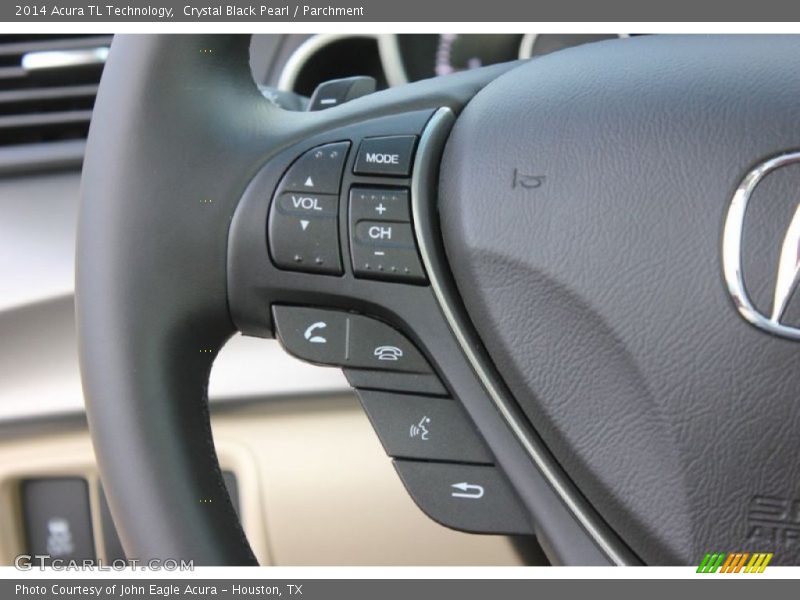 Crystal Black Pearl / Parchment 2014 Acura TL Technology