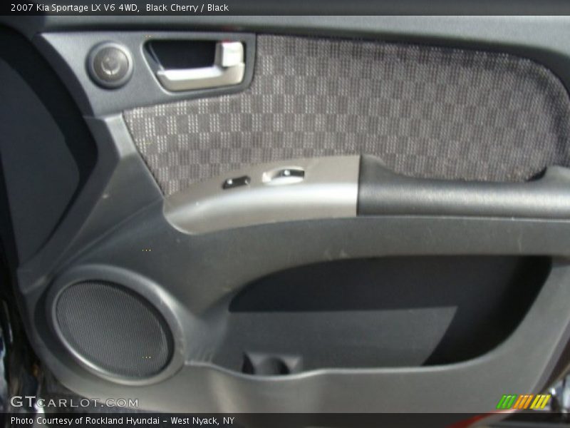 Black Cherry / Black 2007 Kia Sportage LX V6 4WD