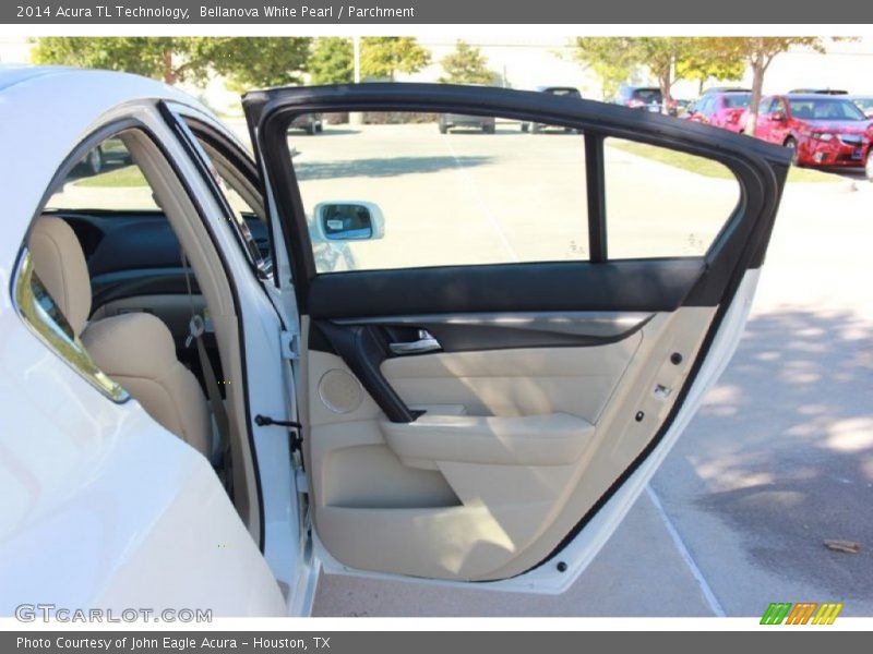 Bellanova White Pearl / Parchment 2014 Acura TL Technology