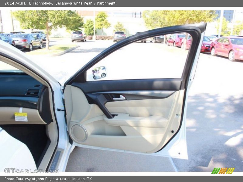 Bellanova White Pearl / Parchment 2014 Acura TL Technology