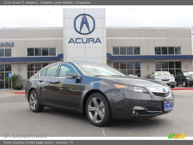 Graphite Luster Metallic / Graystone 2014 Acura TL Advance