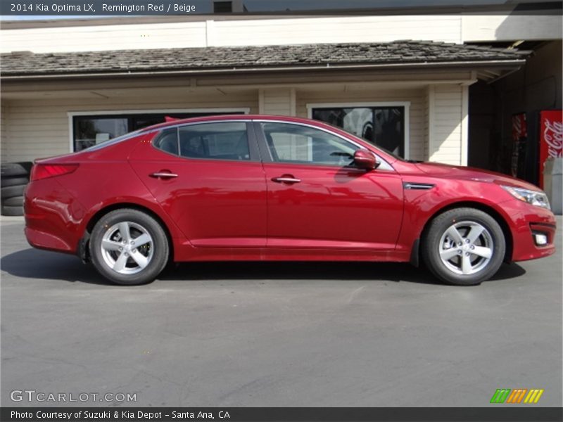  2014 Optima LX Remington Red