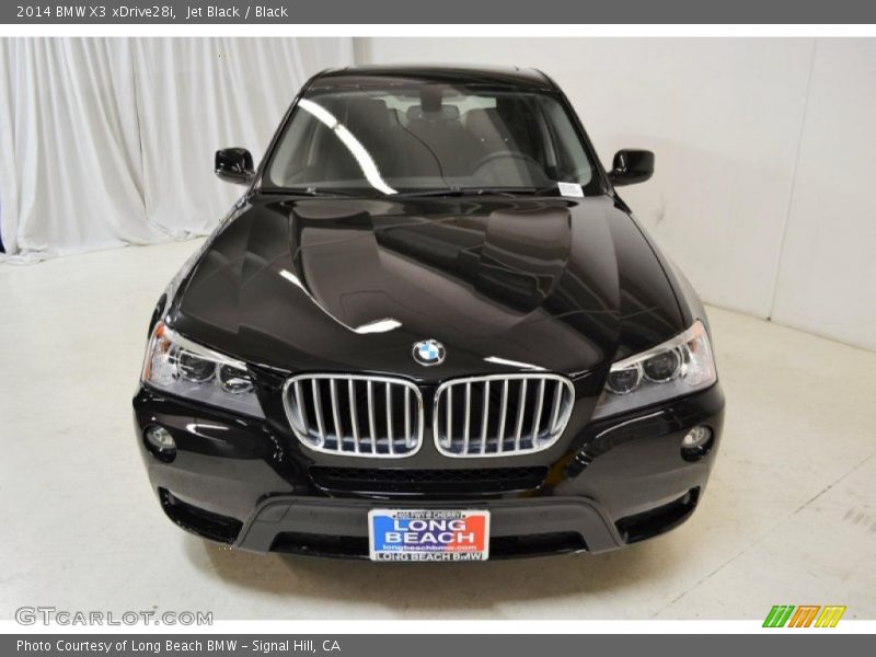 Jet Black / Black 2014 BMW X3 xDrive28i