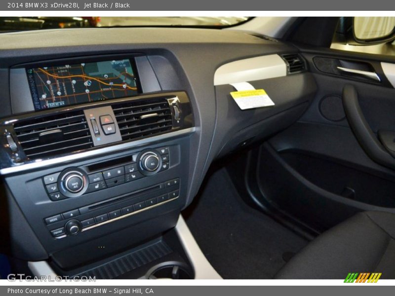 Jet Black / Black 2014 BMW X3 xDrive28i