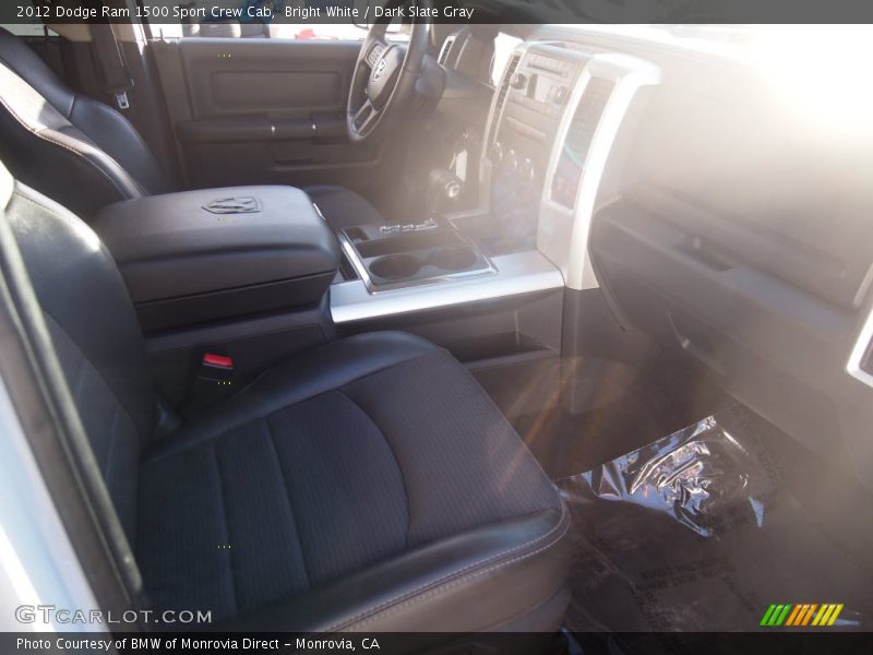 Bright White / Dark Slate Gray 2012 Dodge Ram 1500 Sport Crew Cab
