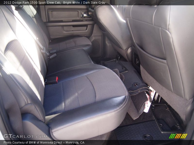 Bright White / Dark Slate Gray 2012 Dodge Ram 1500 Sport Crew Cab