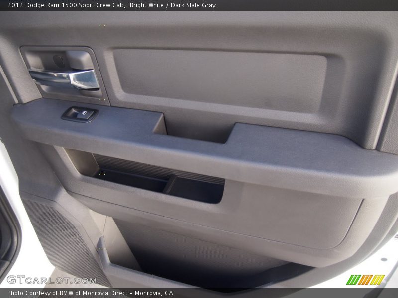 Bright White / Dark Slate Gray 2012 Dodge Ram 1500 Sport Crew Cab