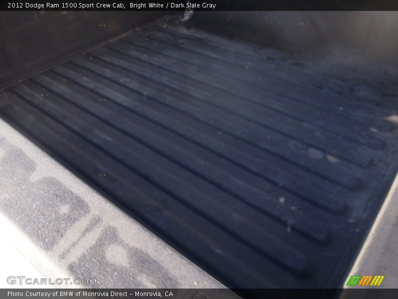 Bright White / Dark Slate Gray 2012 Dodge Ram 1500 Sport Crew Cab