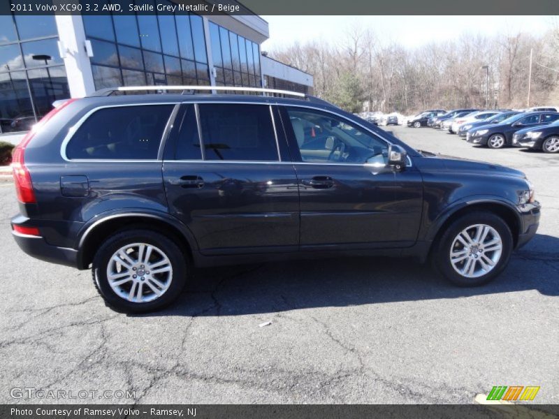 Saville Grey Metallic / Beige 2011 Volvo XC90 3.2 AWD