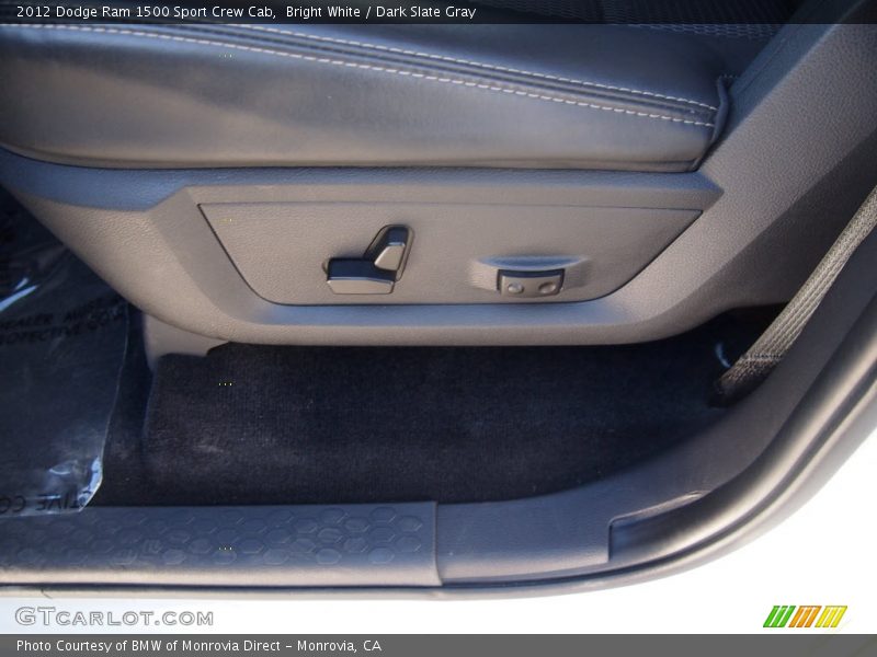 Bright White / Dark Slate Gray 2012 Dodge Ram 1500 Sport Crew Cab