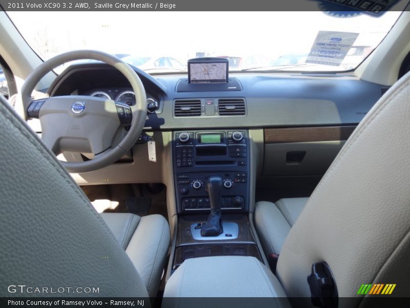 Saville Grey Metallic / Beige 2011 Volvo XC90 3.2 AWD