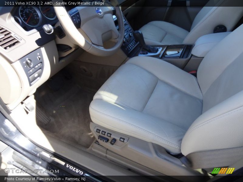 Saville Grey Metallic / Beige 2011 Volvo XC90 3.2 AWD