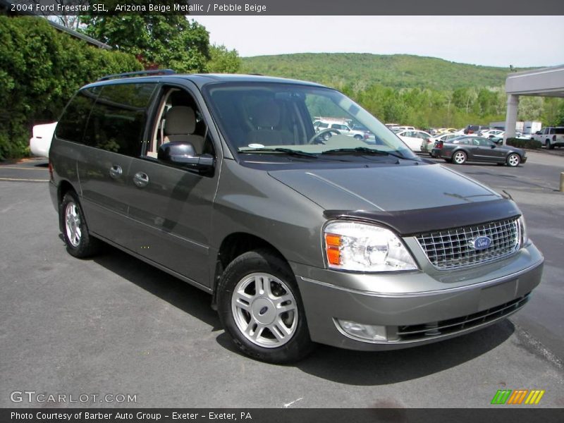 Arizona Beige Metallic / Pebble Beige 2004 Ford Freestar SEL
