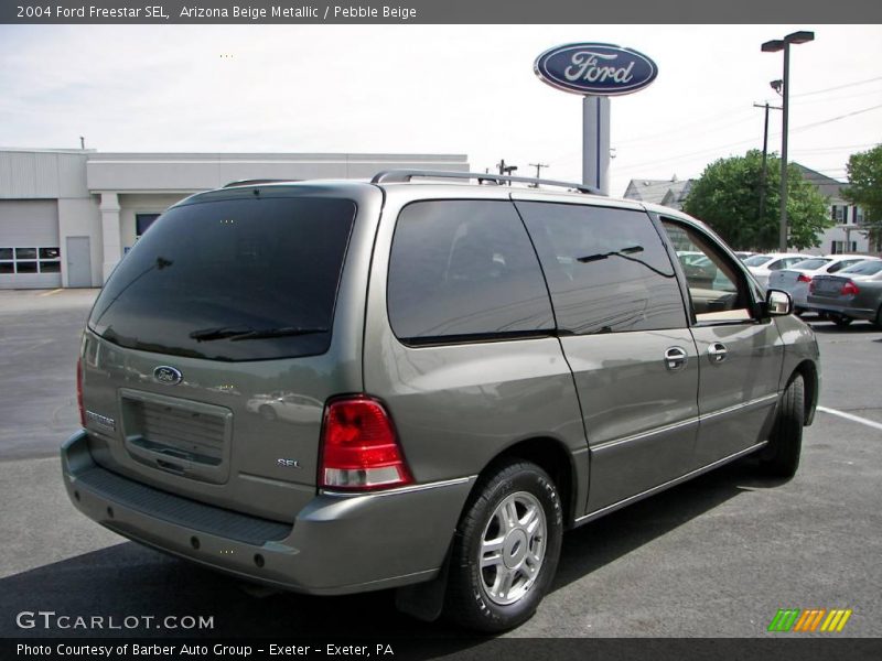 Arizona Beige Metallic / Pebble Beige 2004 Ford Freestar SEL