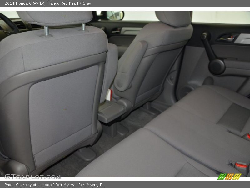 Tango Red Pearl / Gray 2011 Honda CR-V LX