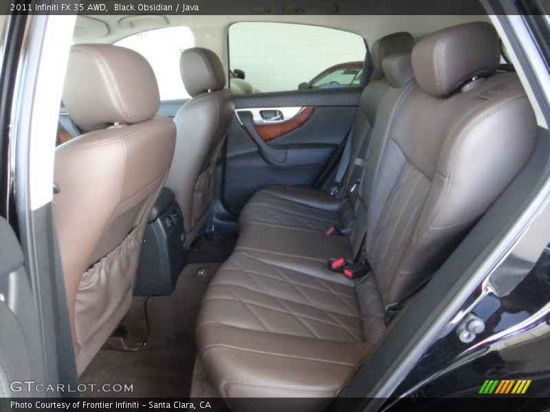 Black Obsidian / Java 2011 Infiniti FX 35 AWD