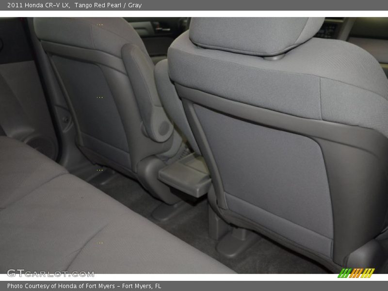 Tango Red Pearl / Gray 2011 Honda CR-V LX